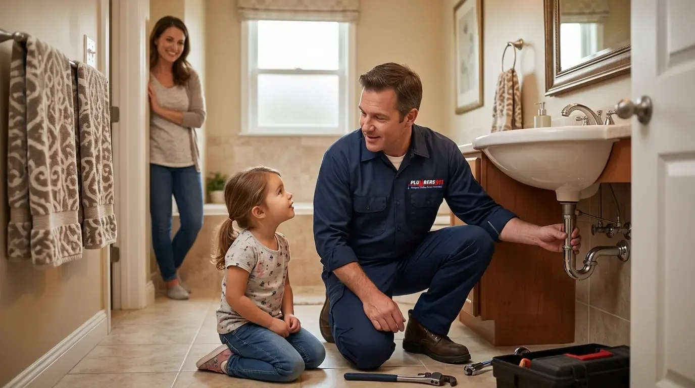Licensed plumber at work in Harwood Heights, IL